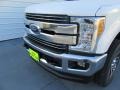 2017 Oxford White Ford F250 Super Duty Lariat Crew Cab 4x4  photo #10