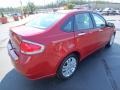 2010 Sangria Red Metallic Ford Focus SEL Sedan  photo #7