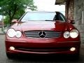 2003 Firemist Red Metallic Mercedes-Benz CLK 320 Coupe  photo #2