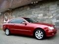 2003 Firemist Red Metallic Mercedes-Benz CLK 320 Coupe  photo #5