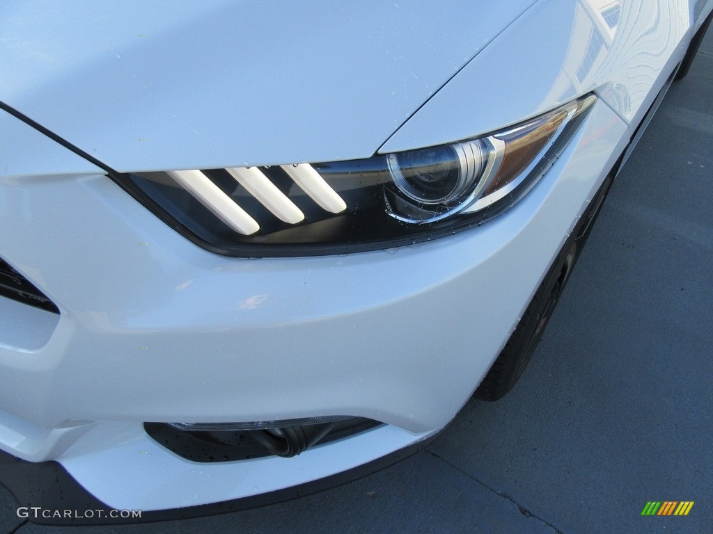 2017 Mustang EcoBoost Premium Coupe - White Platinum / Ebony photo #9