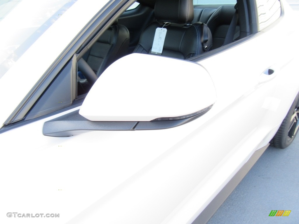 2017 Mustang EcoBoost Premium Coupe - White Platinum / Ebony photo #12