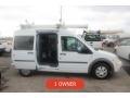 2013 Frozen White Ford Transit Connect XLT Van  photo #3