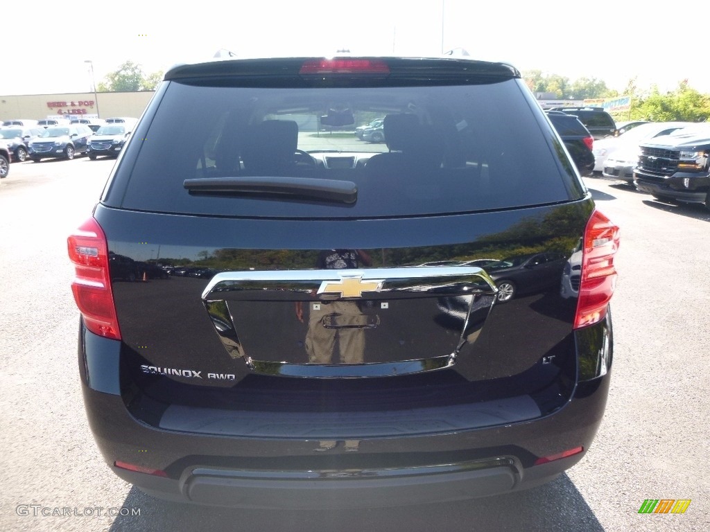 2017 Equinox LT AWD - Black / Jet Black photo #6