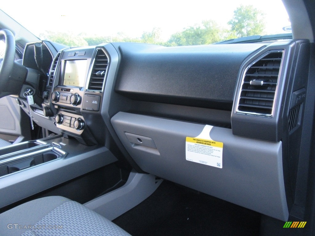 2016 F150 XLT SuperCrew 4x4 - Shadow Black / Medium Earth Gray photo #18