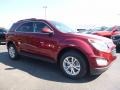 2017 Siren Red Tintcoat Chevrolet Equinox LT AWD  photo #3