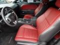 Radar Red/Dark Slate Gray Interior Photo for 2013 Dodge Challenger #116210082