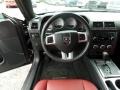 Radar Red/Dark Slate Gray 2013 Dodge Challenger SXT Dashboard