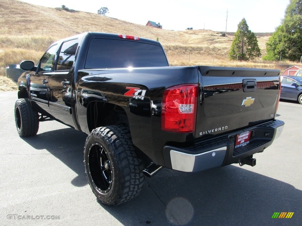 2013 Silverado 1500 LTZ Crew Cab 4x4 - Black / Ebony photo #5