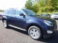 2017 Blue Velvet Metallic Chevrolet Equinox LT AWD  photo #3