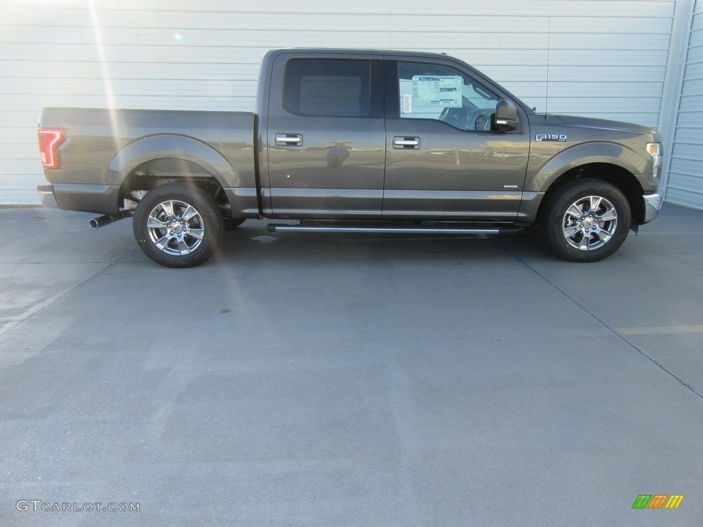 2016 F150 XLT SuperCrew - Magnetic / Medium Earth Gray photo #3