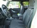 Black 2017 Jeep Wrangler Unlimited Sahara 4x4 Interior Color