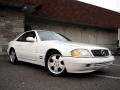 Glacier White 2000 Mercedes-Benz SL 500 Roadster
