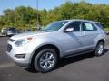 Silver Ice Metallic 2017 Chevrolet Equinox LS AWD Exterior