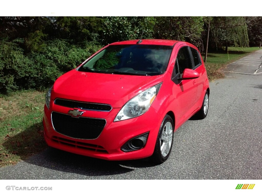 2013 Spark LT - Salsa (Red) / Dark Pewter/Silver photo #2