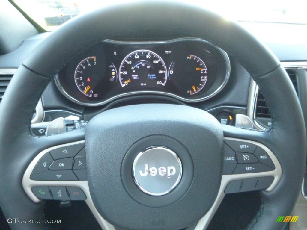 2017 Grand Cherokee Limited 4x4 - Bright White / Black/Light Frost Beige photo #20