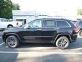 2017 Diamond Black Crystal Pearl Jeep Grand Cherokee Limited 4x4  photo #3