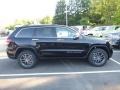 2017 Diamond Black Crystal Pearl Jeep Grand Cherokee Limited 4x4  photo #7