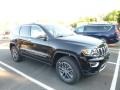 2017 Diamond Black Crystal Pearl Jeep Grand Cherokee Limited 4x4  photo #8