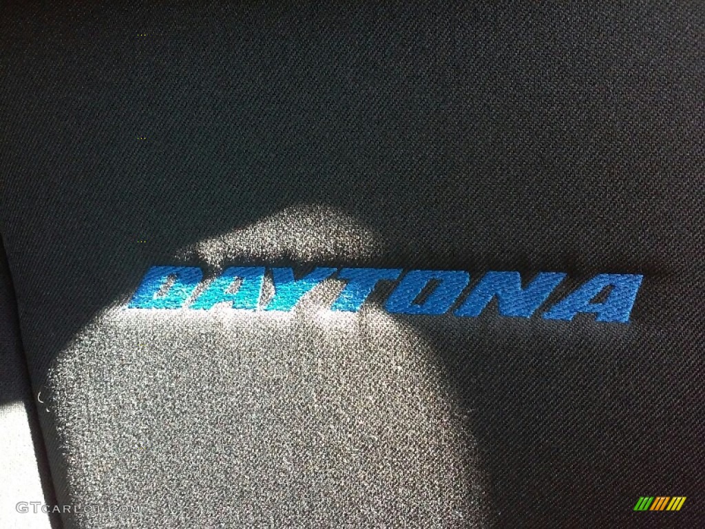 2013 Charger R/T Daytona - Billet Silver / Daytona Edition Black/Blue photo #27