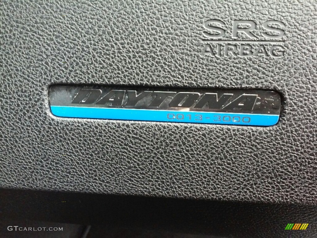 2013 Charger R/T Daytona - Billet Silver / Daytona Edition Black/Blue photo #28