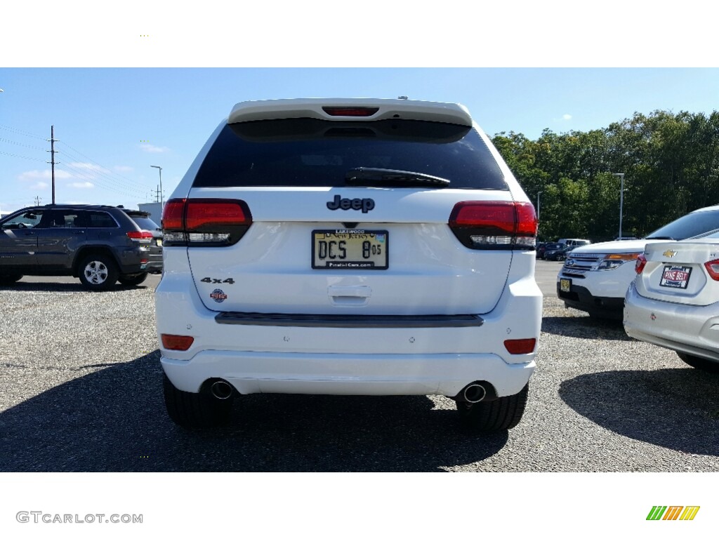 2017 Grand Cherokee Limited 75th Annivesary Edition 4x4 - Bright White / Black photo #5