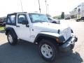 Bright White 2017 Jeep Wrangler Sport 4x4 Exterior