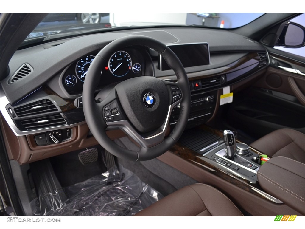 Mocha Interior 2017 BMW X5 xDrive35i Photo #116214723