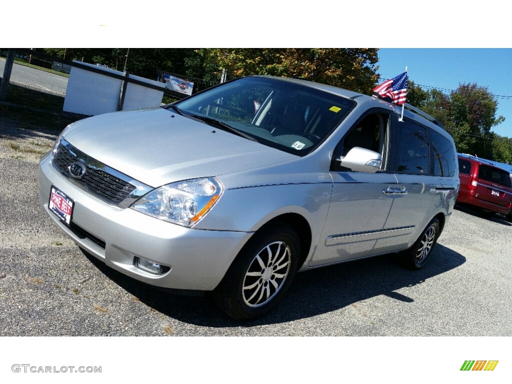 2012 Sedona EX - Bright Silver / Gray photo #3