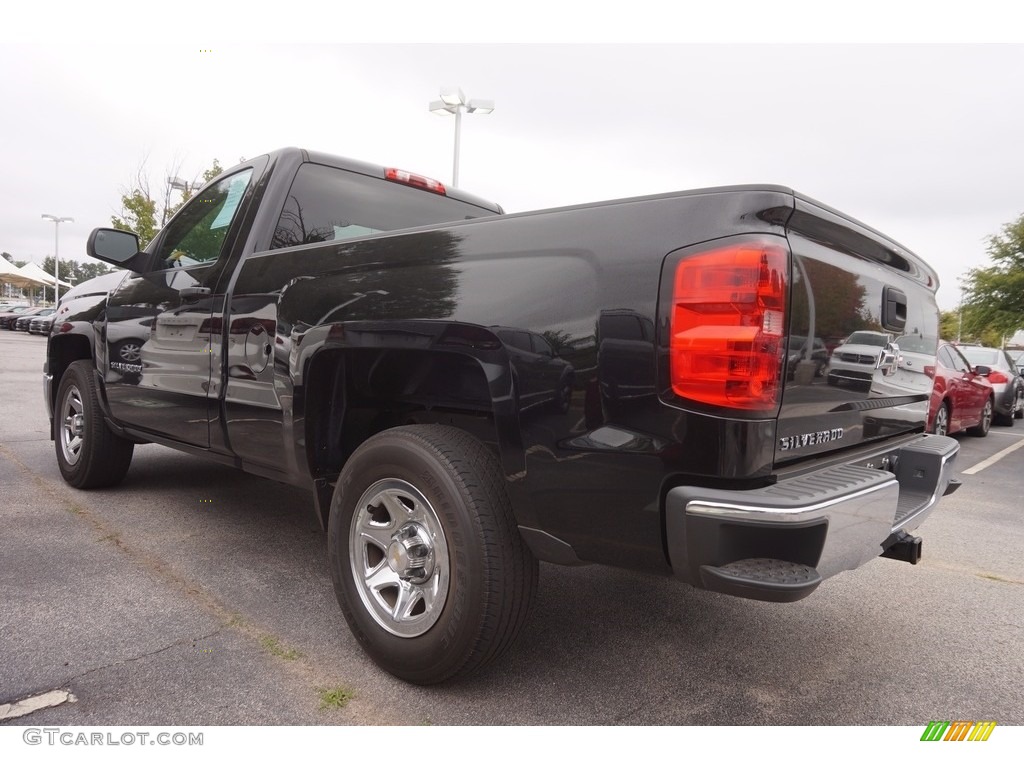 2014 Silverado 1500 WT Regular Cab - Black / Jet Black/Dark Ash photo #2