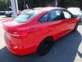 2016 Race Red Ford Focus SE Sedan  photo #2