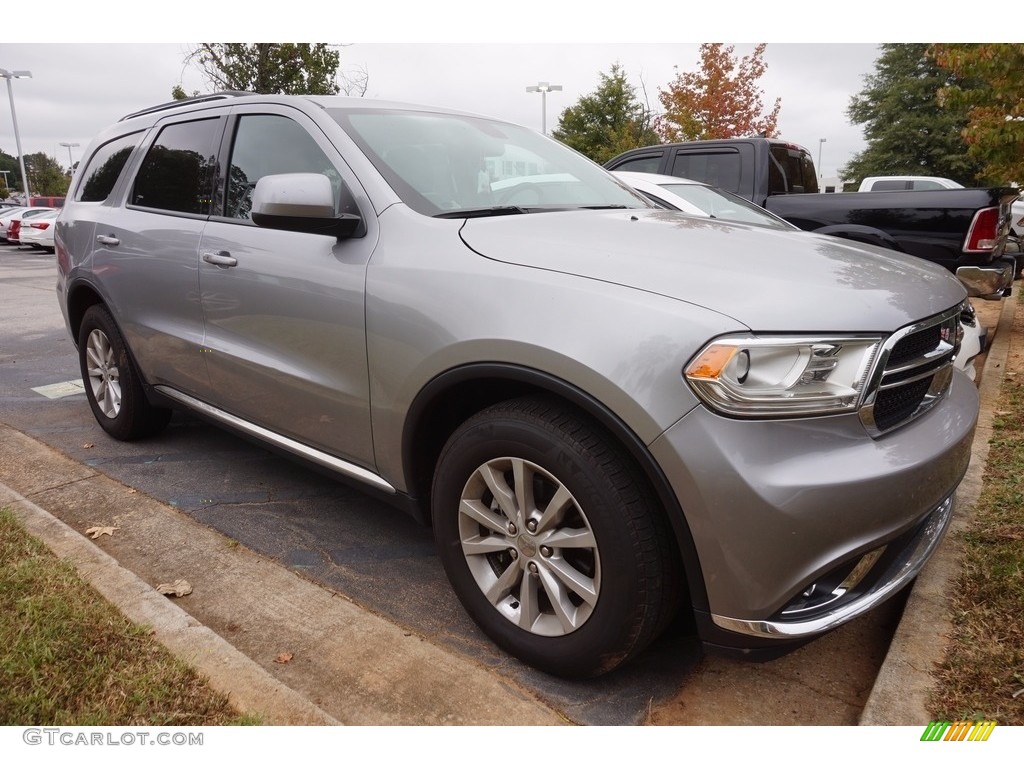 Billet Silver Metallic 2014 Dodge Durango SXT Exterior Photo #116217999