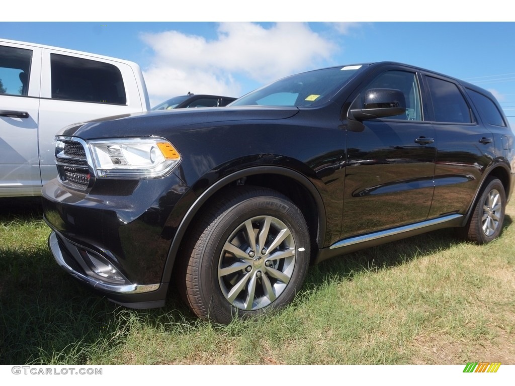 2017 Durango SXT - DB Black Crystal / Black photo #1