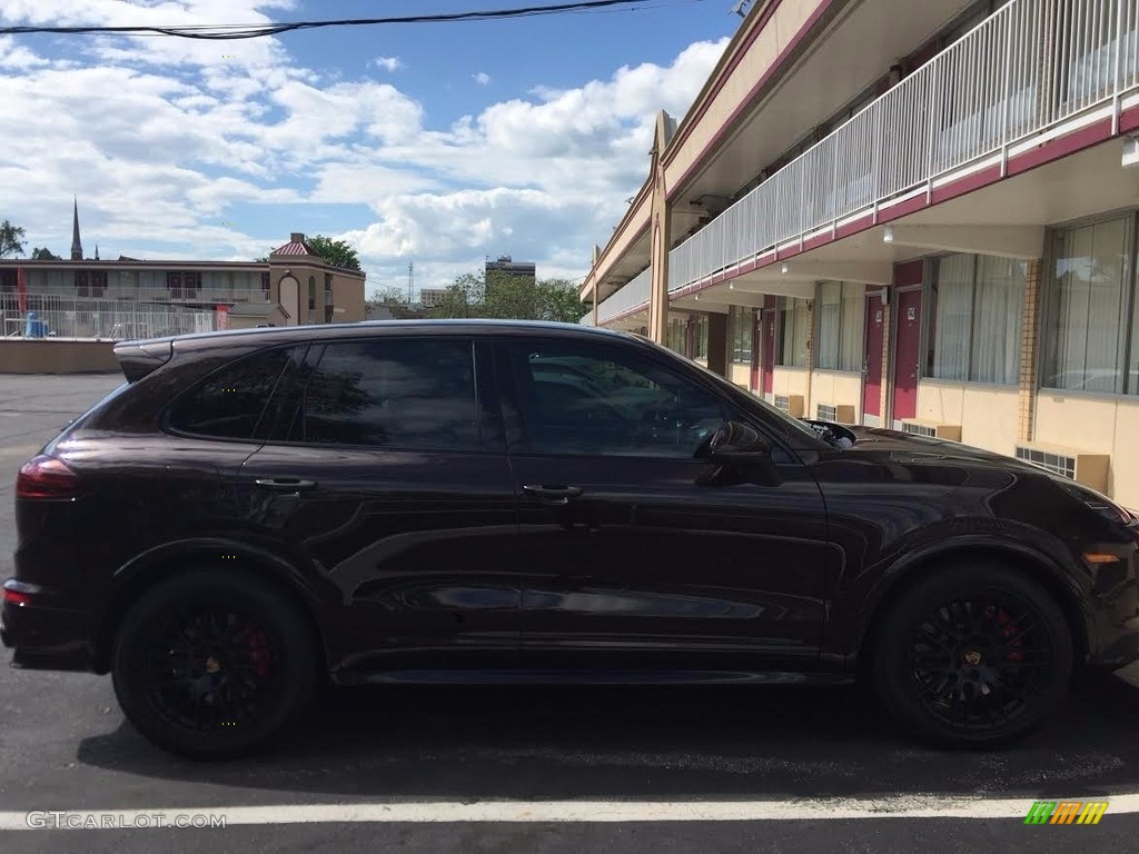 2016 Cayenne GTS - Mahogany Metallic / Espresso/Cognac Natural leather photo #2