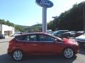 Ruby Red - Focus Titanium Hatch Photo No. 1