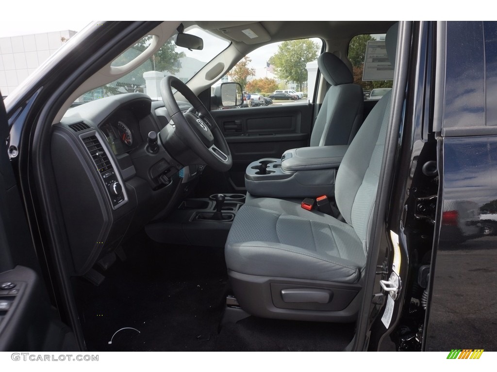 Black/Diesel Gray Interior 2017 Ram 3500 Tradesman Crew Cab 4x4 Dual Rear Wheel Photo #116218779