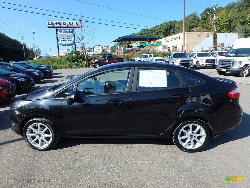 2015 Fiesta SE Sedan - Tuxedo Black Metallic / Charcoal Black photo #5