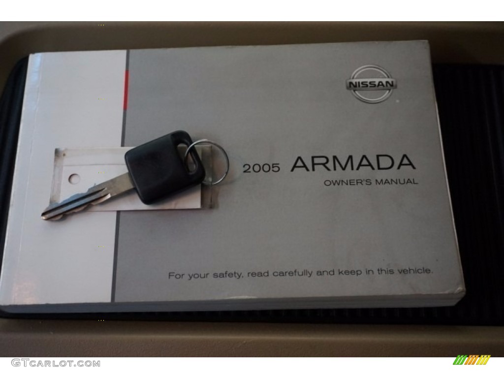 2005 Armada LE 4x4 - Blizzard White / Graphite/Titanium photo #42