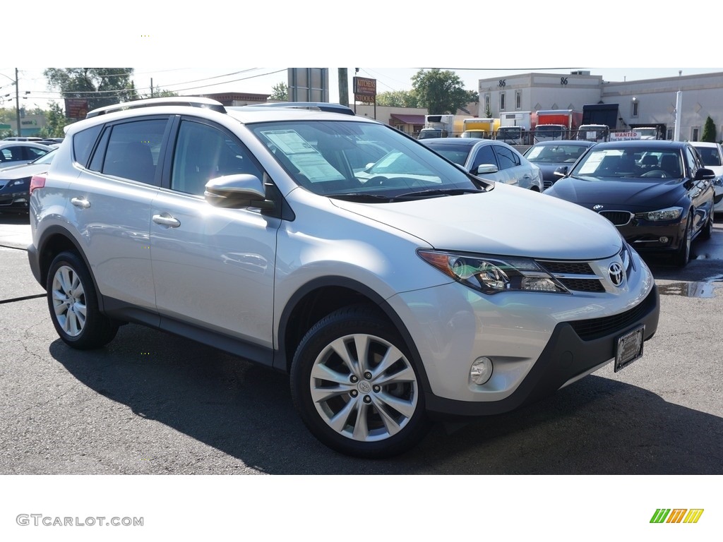 2014 RAV4 Limited AWD - Classic Silver Metallic / Black photo #2