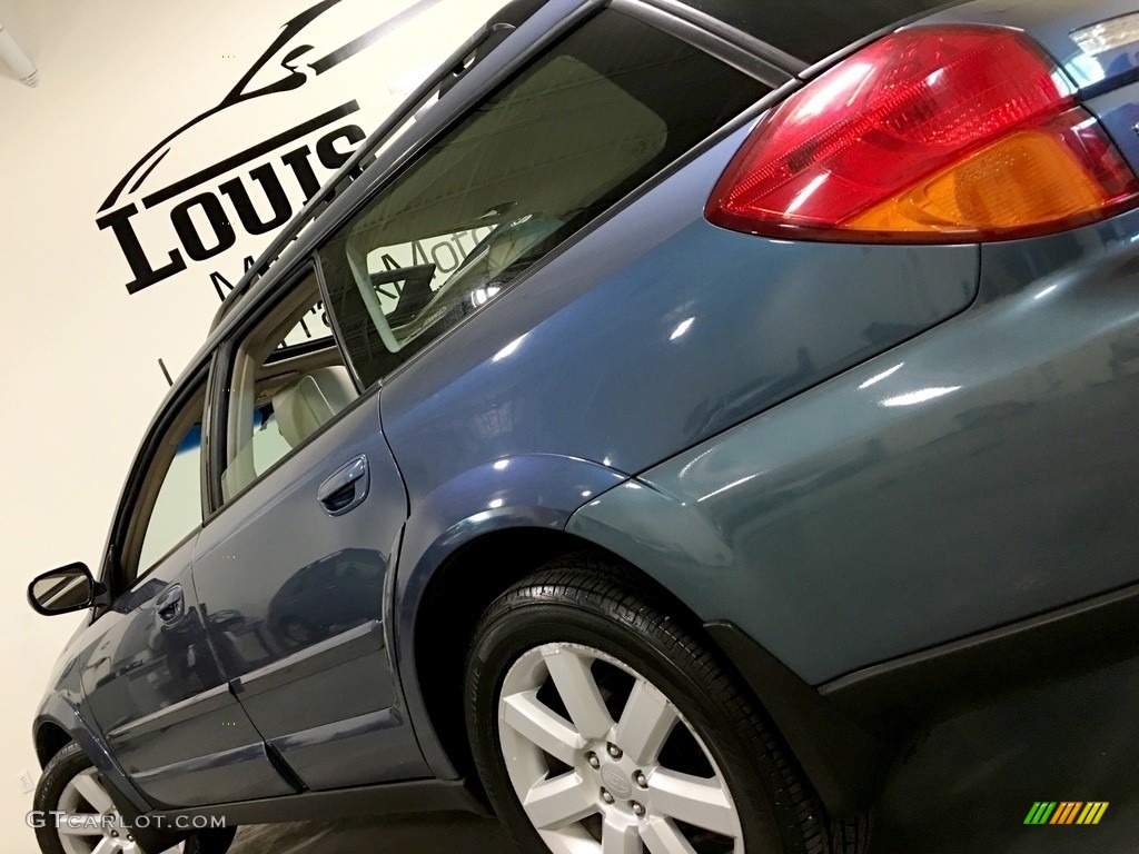 2006 Outback 2.5i Limited Wagon - Atlantic Blue Pearl / Taupe photo #16