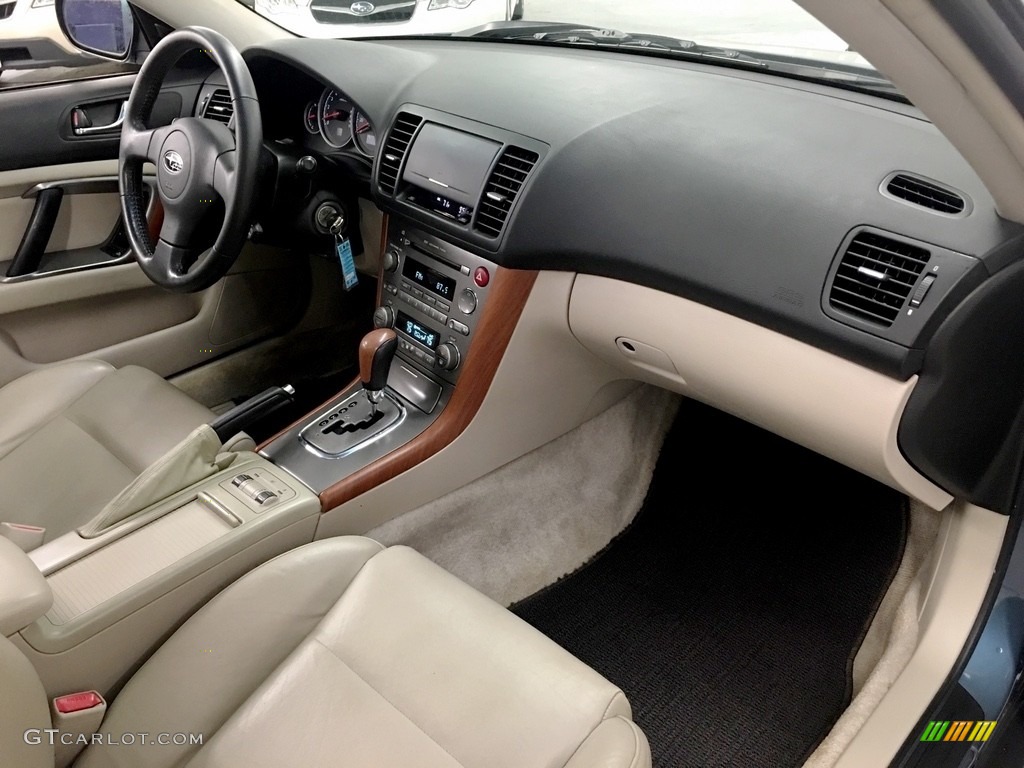 2006 Outback 2.5i Limited Wagon - Atlantic Blue Pearl / Taupe photo #19