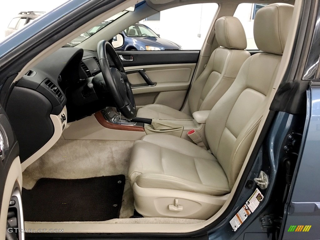 2006 Outback 2.5i Limited Wagon - Atlantic Blue Pearl / Taupe photo #20