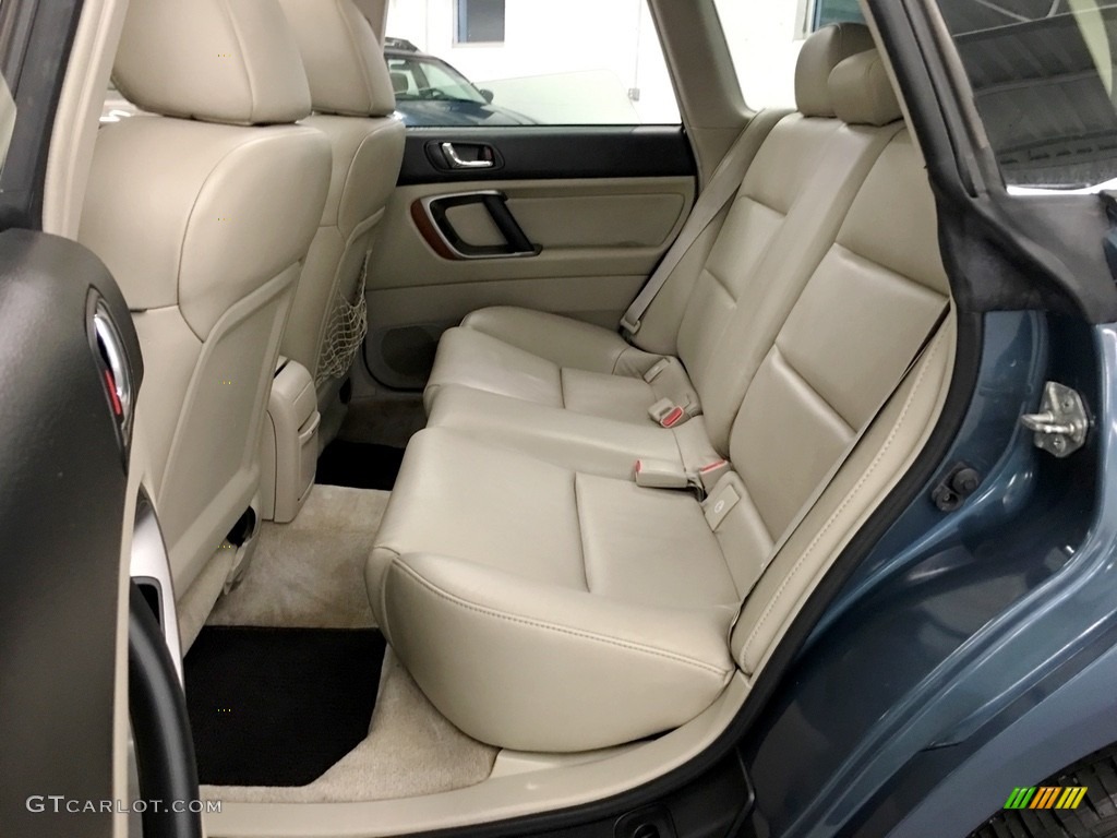 2006 Outback 2.5i Limited Wagon - Atlantic Blue Pearl / Taupe photo #22