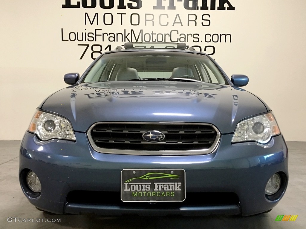 2006 Outback 2.5i Limited Wagon - Atlantic Blue Pearl / Taupe photo #25