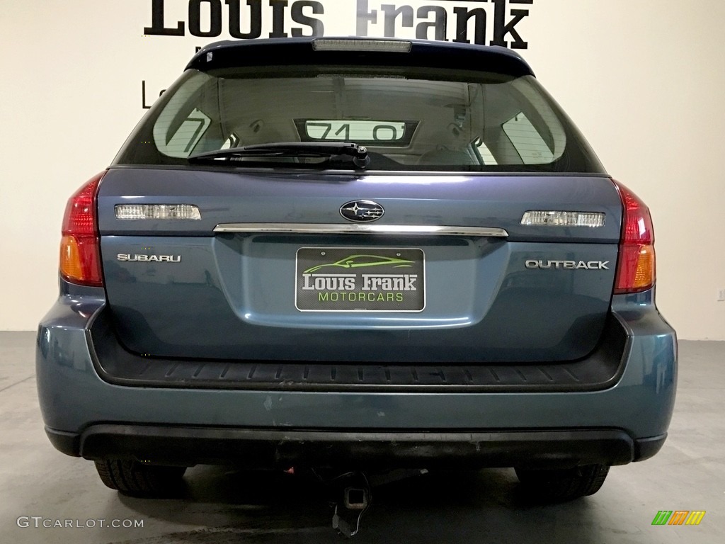 2006 Outback 2.5i Limited Wagon - Atlantic Blue Pearl / Taupe photo #28