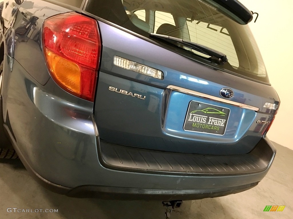 2006 Outback 2.5i Limited Wagon - Atlantic Blue Pearl / Taupe photo #29