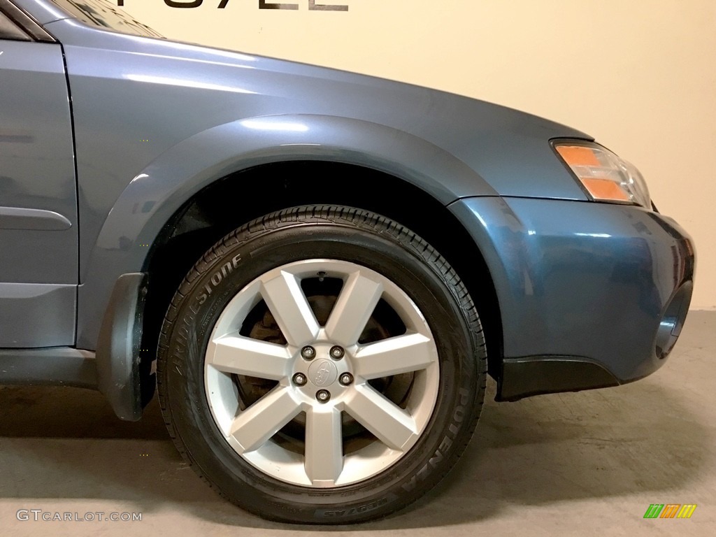 2006 Outback 2.5i Limited Wagon - Atlantic Blue Pearl / Taupe photo #31