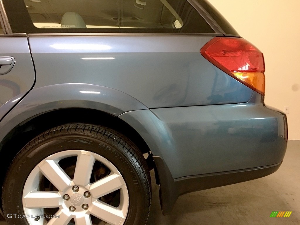 2006 Outback 2.5i Limited Wagon - Atlantic Blue Pearl / Taupe photo #36