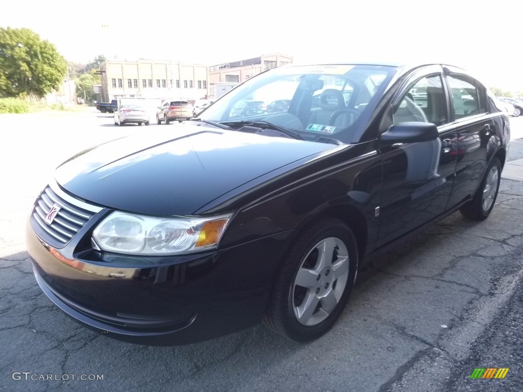 Black Onyx 2006 Saturn ION 2 Sedan Exterior Photo #116224214