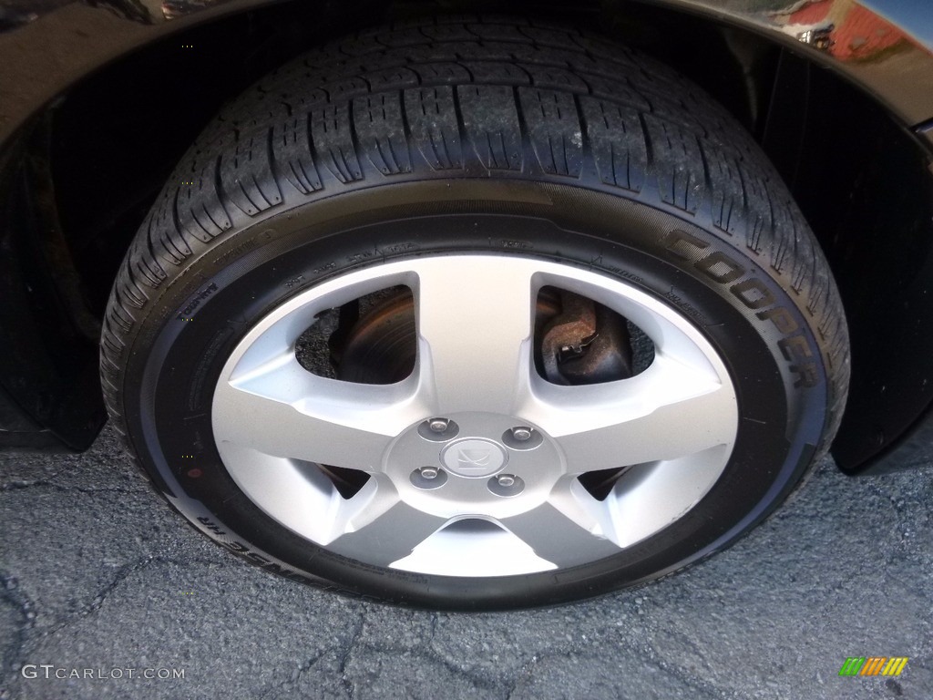 2006 ION 2 Sedan - Black Onyx / Gray photo #9